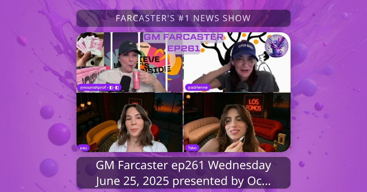 GM Farcaster - Farcaster Mini Apps