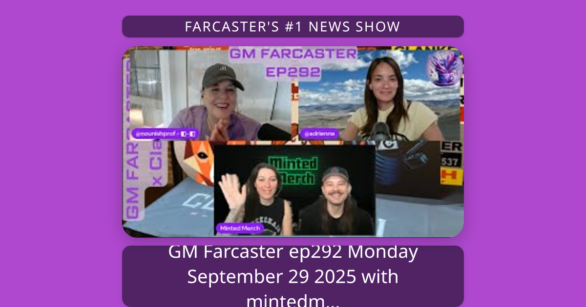 GM Farcaster - Farcaster Mini Apps